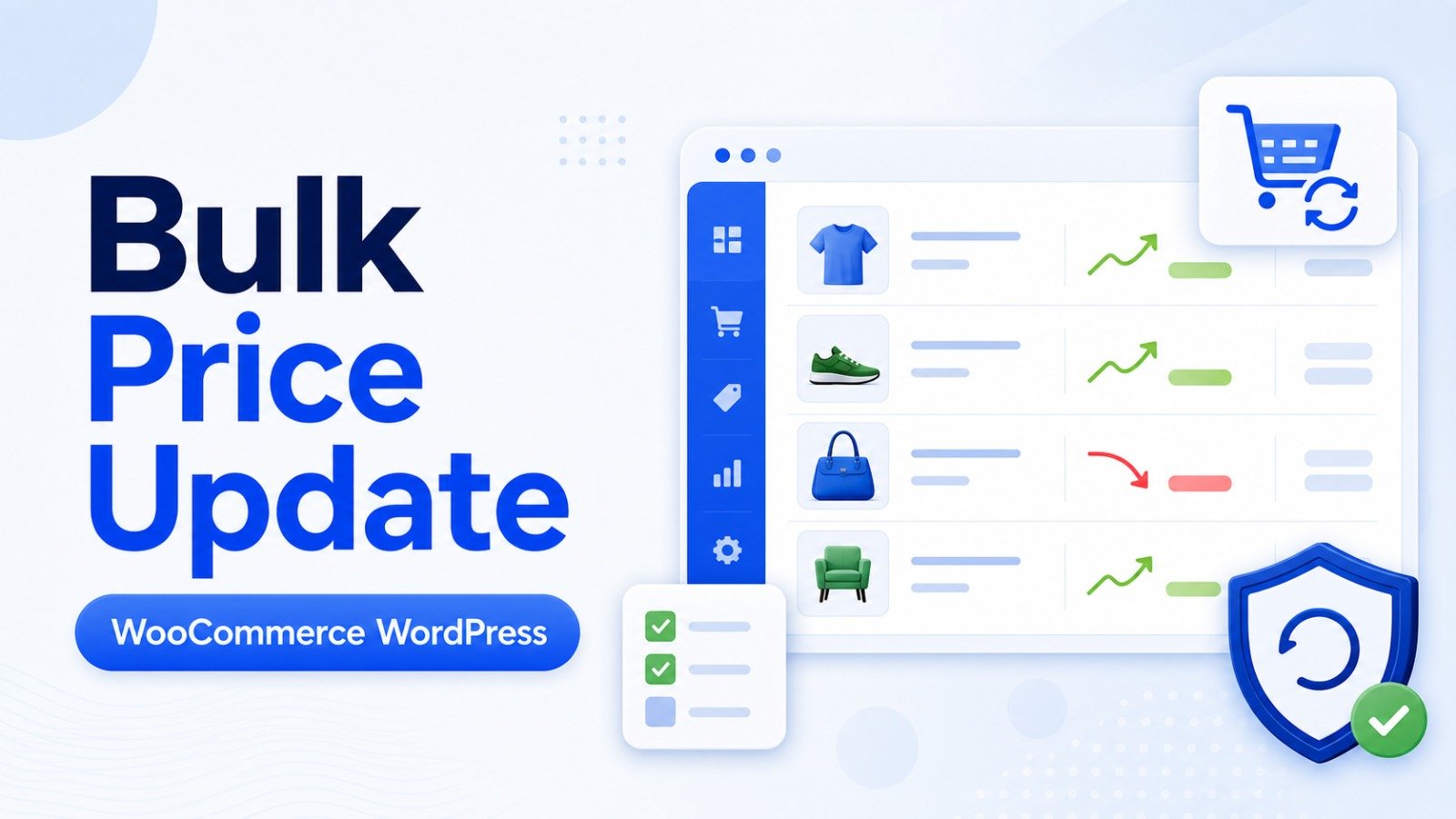 Bulk Price Update | Woocommerce | wordpress